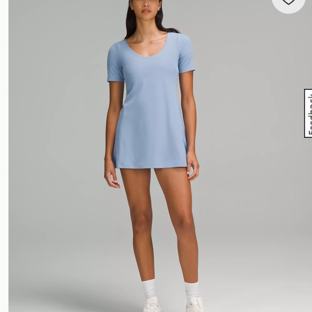 NWT Lululemon Athletica Align Light Blue Dress